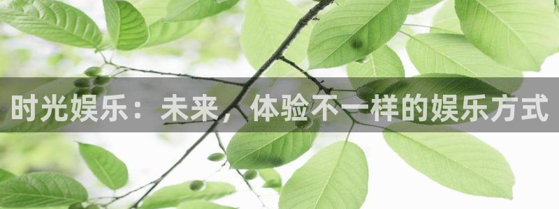 OB视讯网站：时光娱乐：未来，体验不一样的娱乐方式